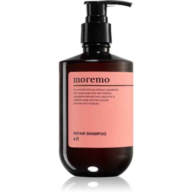 moremo Repair Shampoo R tiefenwirksames regenerierendes Shampoo für beschädigtes und brüchiges Haar 300 ml