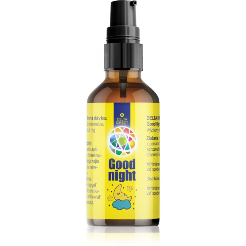 Delta Medical Delta Direct Good Night sprej pre pokojný spánok príchuť Orange 30 ml kúpite na Notino.sk