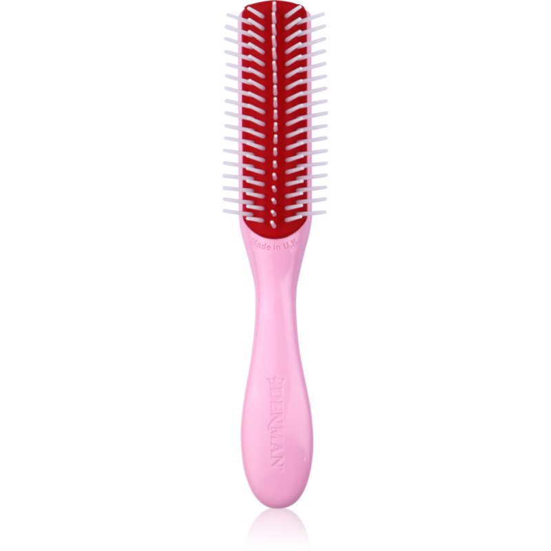 Denman Style D14 The Mini Curl Definer & Styler stylingový hřeben na vlasy Pink Crush 1 ks
