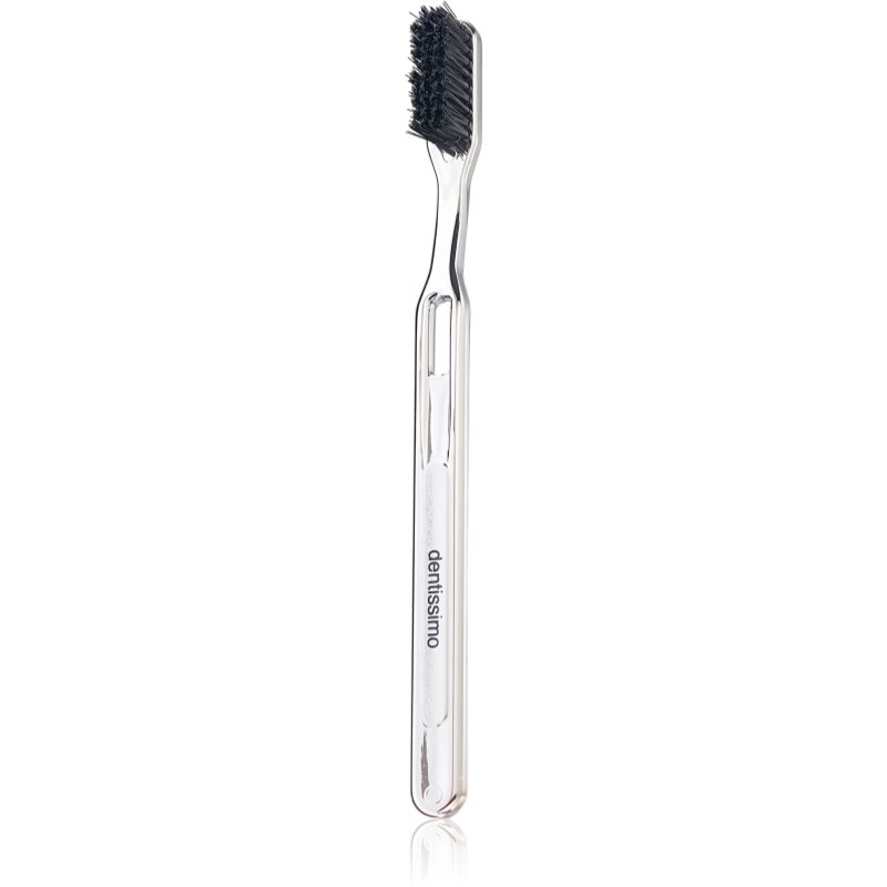 E-shop Dentissimo Toothbrushes Hard zubní kartáček odstín Silver 1 ks