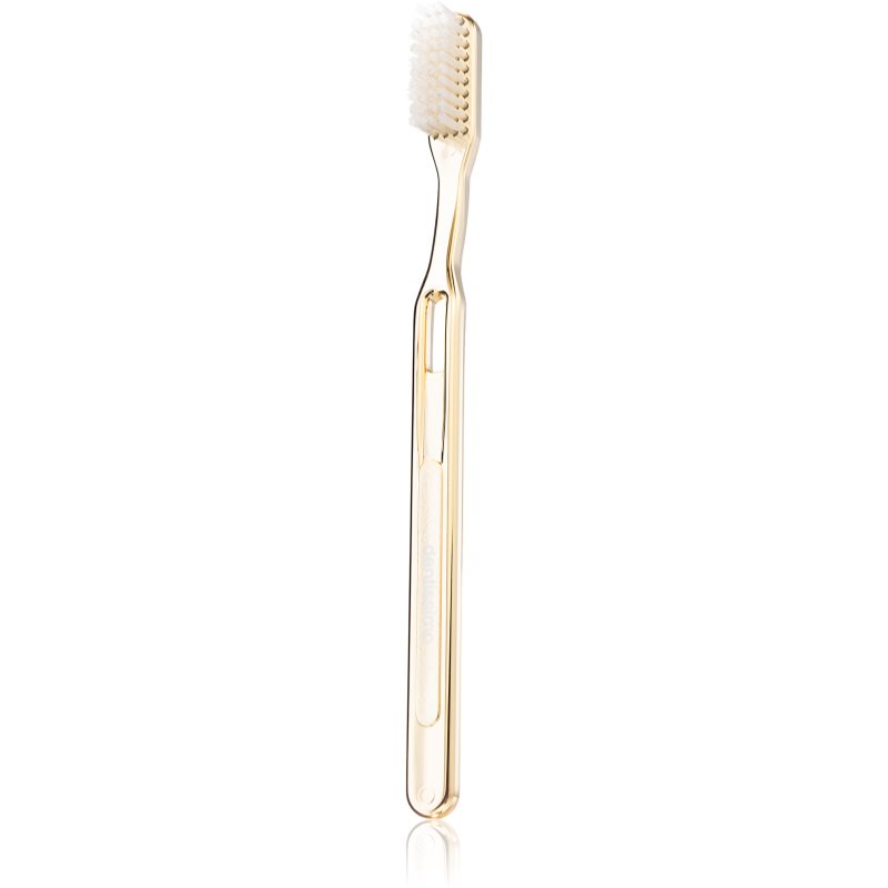 Dentissimo Toothbrushes Medium medium fogkefék árnyalat Gold 1 db