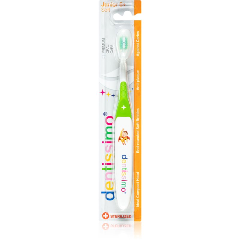 Dentissimo Toothbrushes Kids zubní kartáček pro děti od 6let soft odstín 1 ks