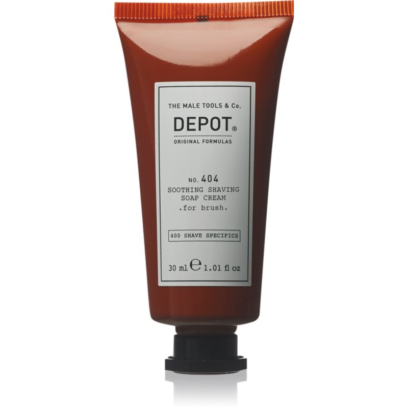 DEPOT 400 SHAVE SPECIFICS NO. 404 SOOTHING SHAVING SOAP CREAM .for brush. umirujuća krema za brijanje for brush 30 ml