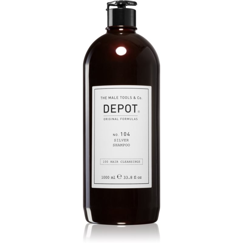Depot No. 104 Silver Shampoo šampón na ochranu farby 1000 ml