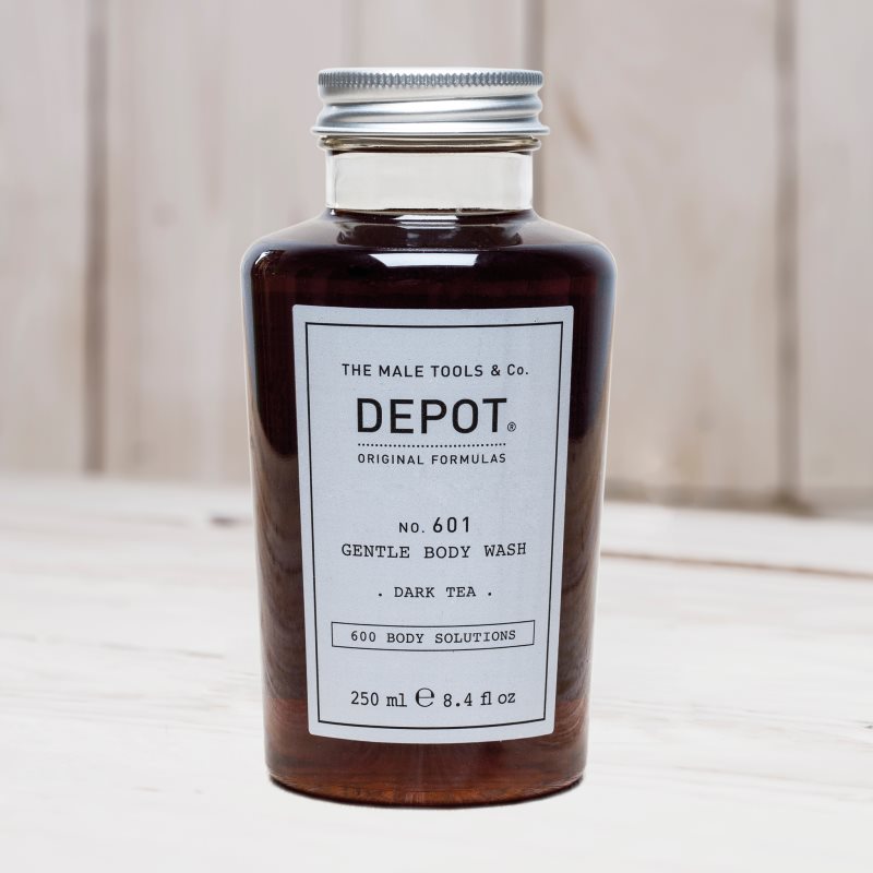 Depot No. 601 Gentle Body Wash Shower Gel For Men Dark Tea 250 Ml