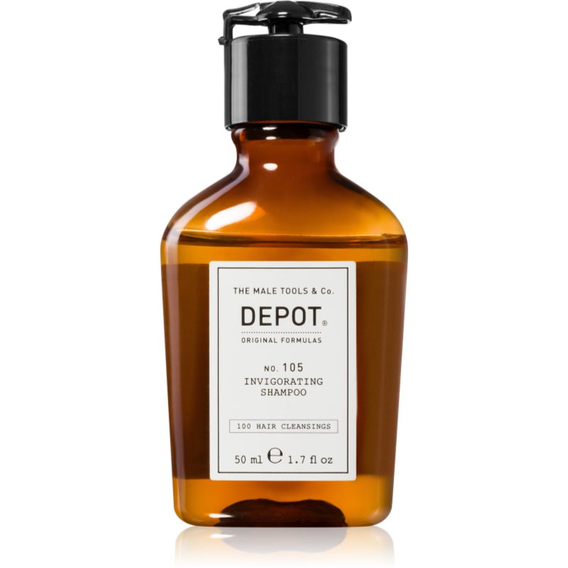 Depot No. 105 Invigorating Shampoo stärkendes Shampoo gegen Haarausfall 50 ml