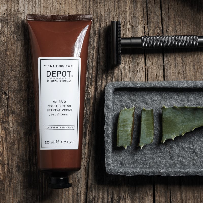 Depot No. 405 Moisturizing Shaving Cream Crème à Raser Hydratante Brushless 125 Ml