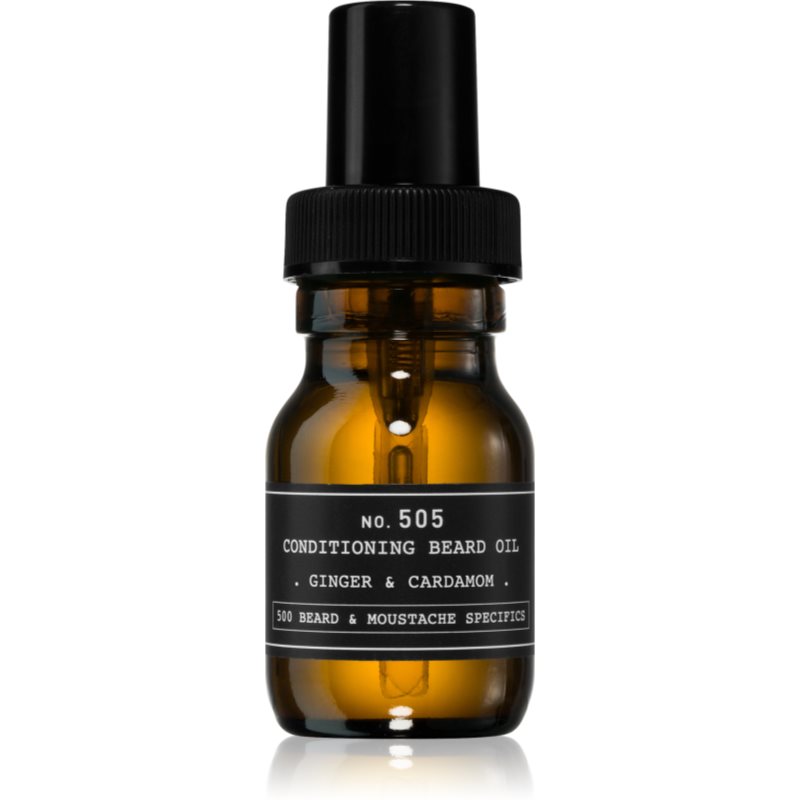 Depot No. 505 Conditioning Beard Oil λάδι για τα γένια Ginger & Cardamom 30 ml φωτογραφία