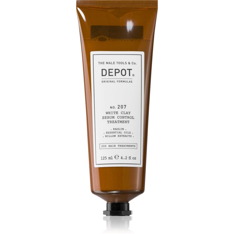 Depot No. 207 White Clay Sebum Control Treatment cleansing treatment for all hair types 125 ml

