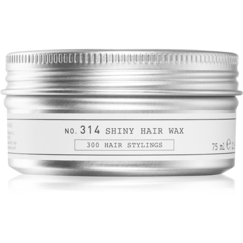 Depot No. 314 Shiny Hair Wax vosk na vlasy pro přirozenou fixaci 75 ml