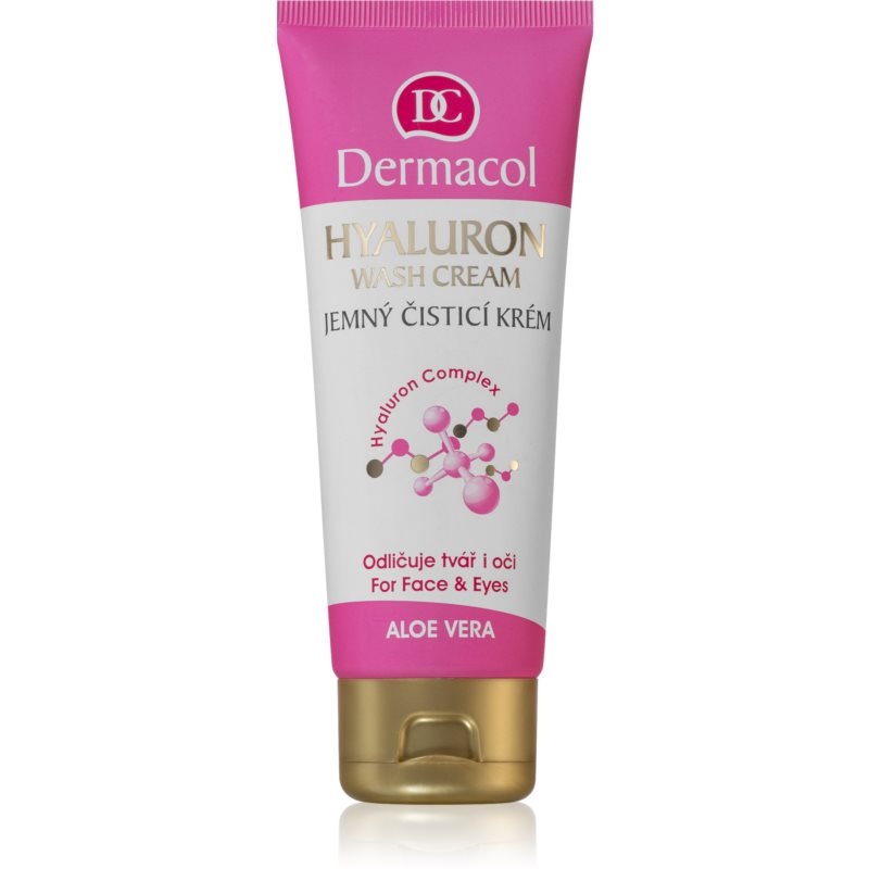 Dermacol Hyaluron Gentle Cream Cleanser For Face And Eyes 100 Ml