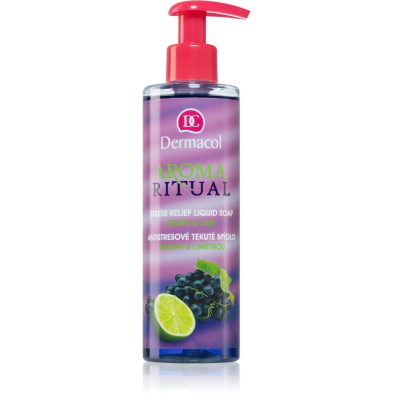 Dermacol Aroma Ritual Grape & Lime Anti-stress Liquid Soap 250 Ml