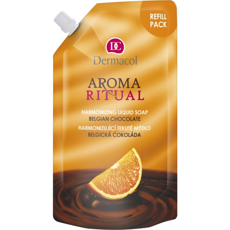 

Dermacol Aroma Ritual Belgian Chocolate рідке мило змінне наповнення
