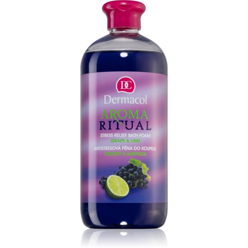 Dermacol Aroma Ritual Grape & Lime Anti-Stress-Schaumbad 500 ml