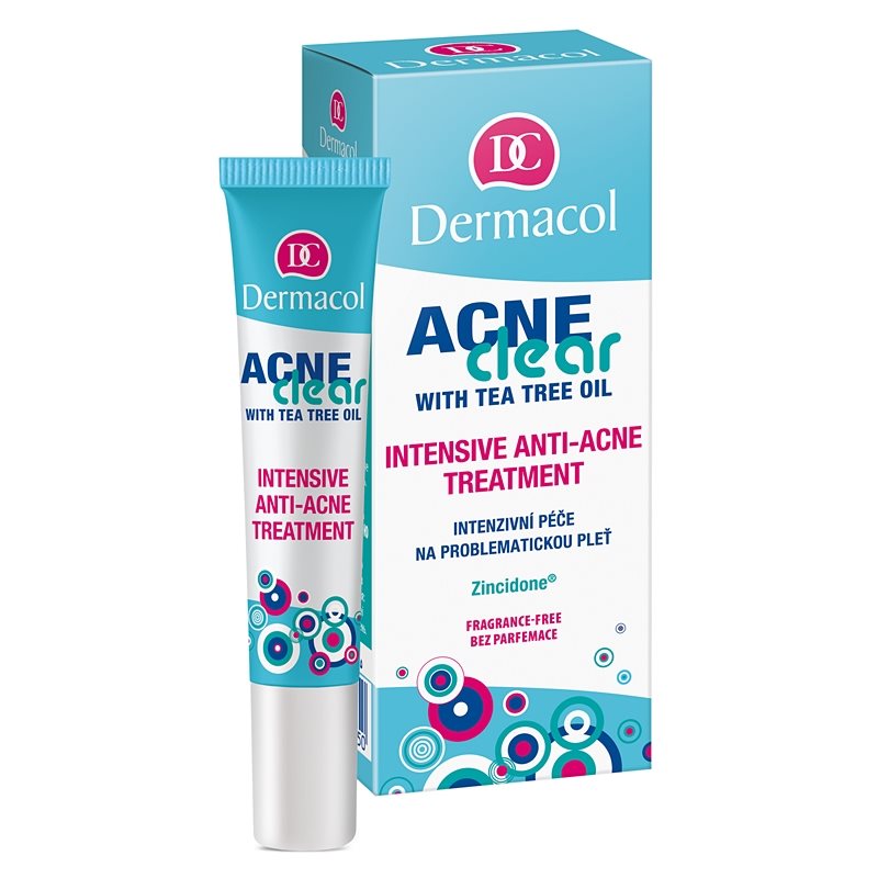 Dermacol Acne Clear інтенсивний догляд для проблемної шкіри не ароматизовано 15 мл