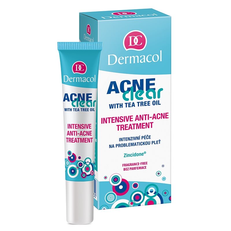Dermacol Acne Clear інтенсивний догляд для проблемної шкіри не ароматизовано 15 мл