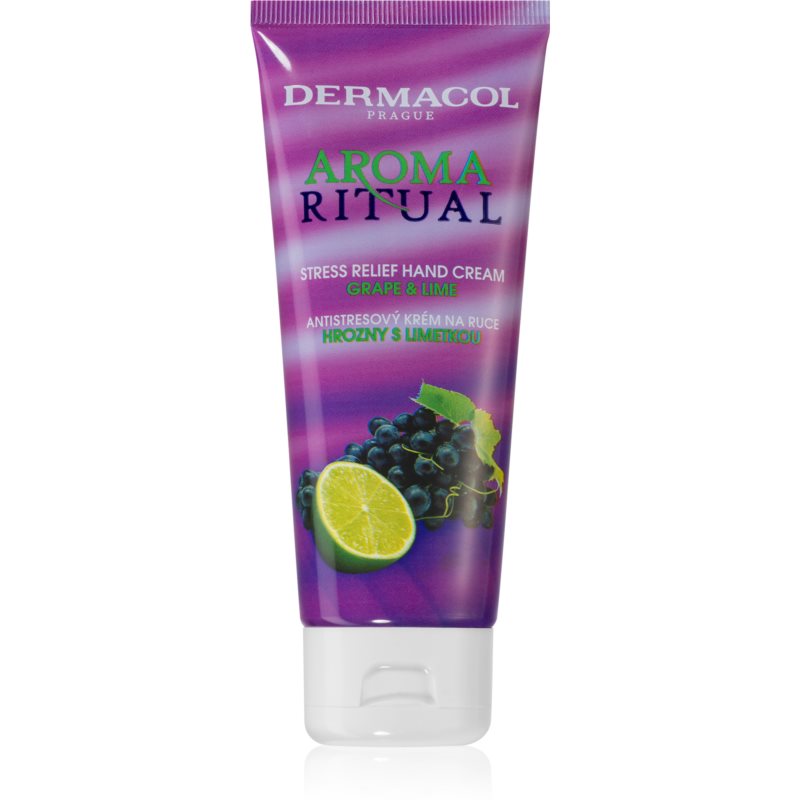 Dermacol Aroma Ritual Grape & Lime antistressz kézkrém 100 ml