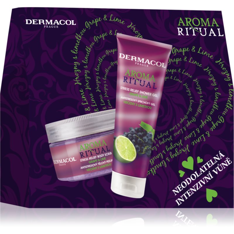 

Dermacol Aroma Ritual Grape & Lime подарунковий набір для жінок