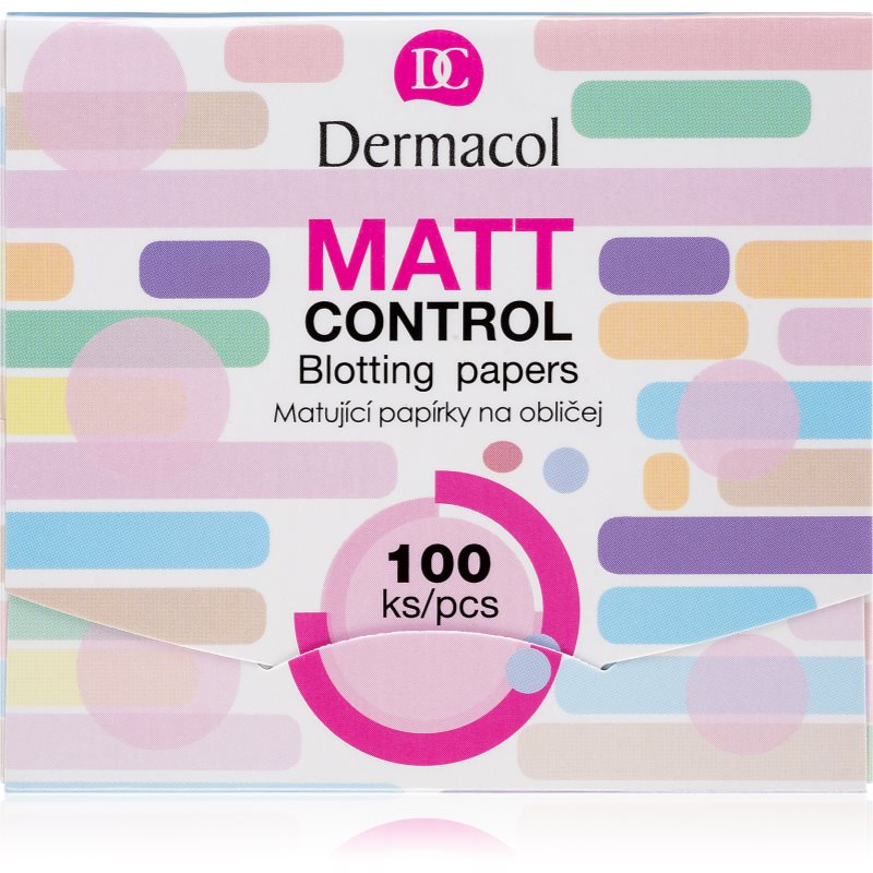 E-shop Dermacol Matt Control matující papírky 100 ks