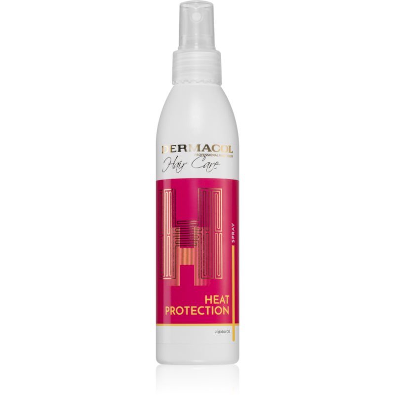 Dermacol Hair Care Heat Protection leöblítést nem igénylő spray a hajformázáshoz, melyhez magas hőfokot használunk 200 ml