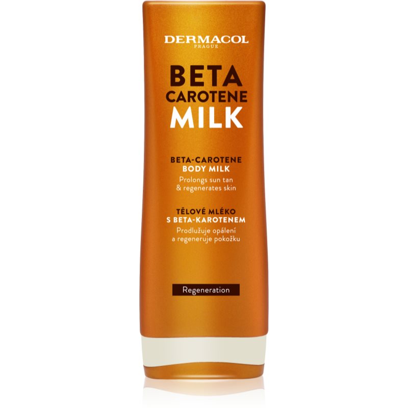Dermacol Sun Beta Carotene testápoló tej a napbarnítottság meghosszabbítására 200 ml