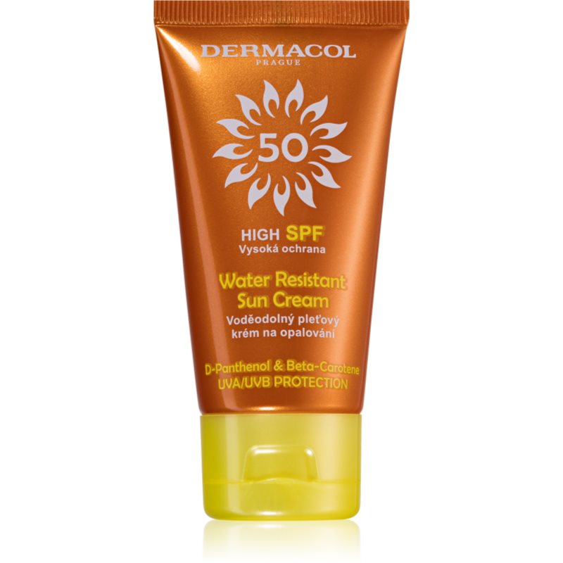 Dermacol Sun Water Resistant крем для обличчя для засмаги SPF 50 50 мл