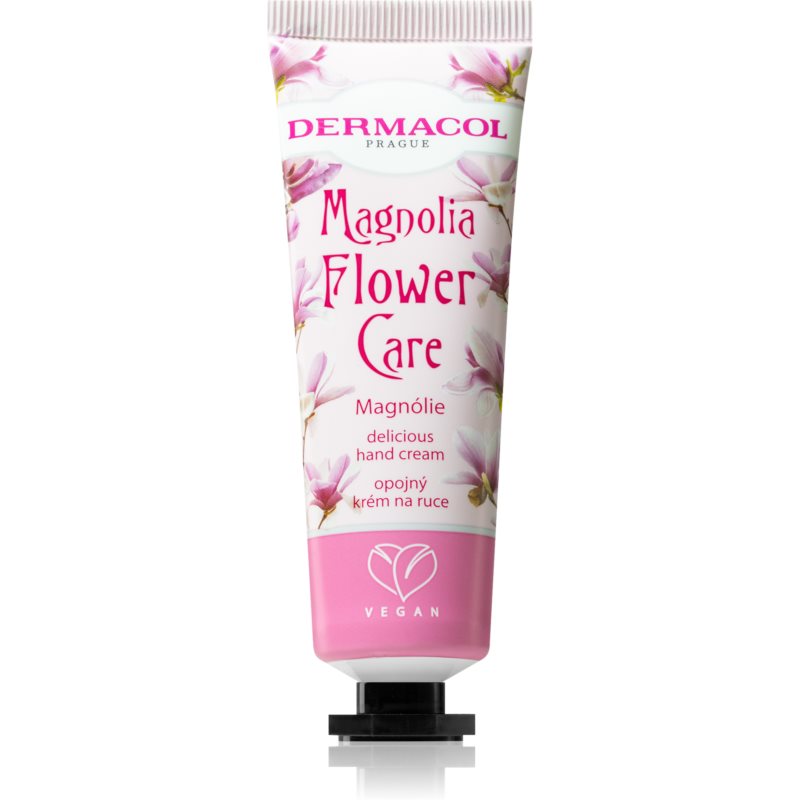Dermacol Flower Care Magnolia Nourishing Hand Cream With Floral Fragrance 30 Ml