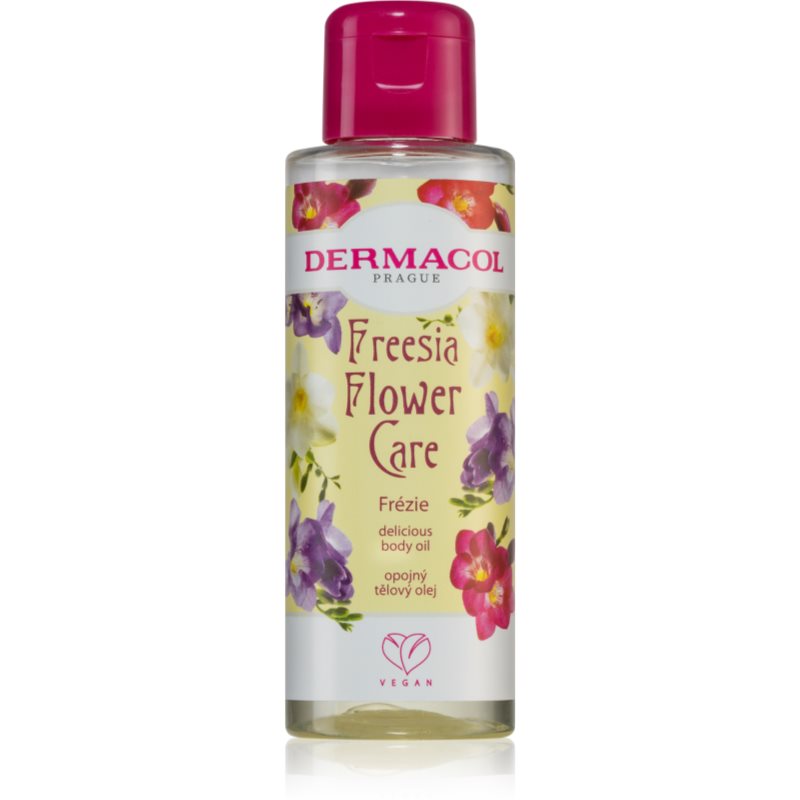 Dermacol Flower Care Freesia razkošno hranilno olje za telo 100 ml