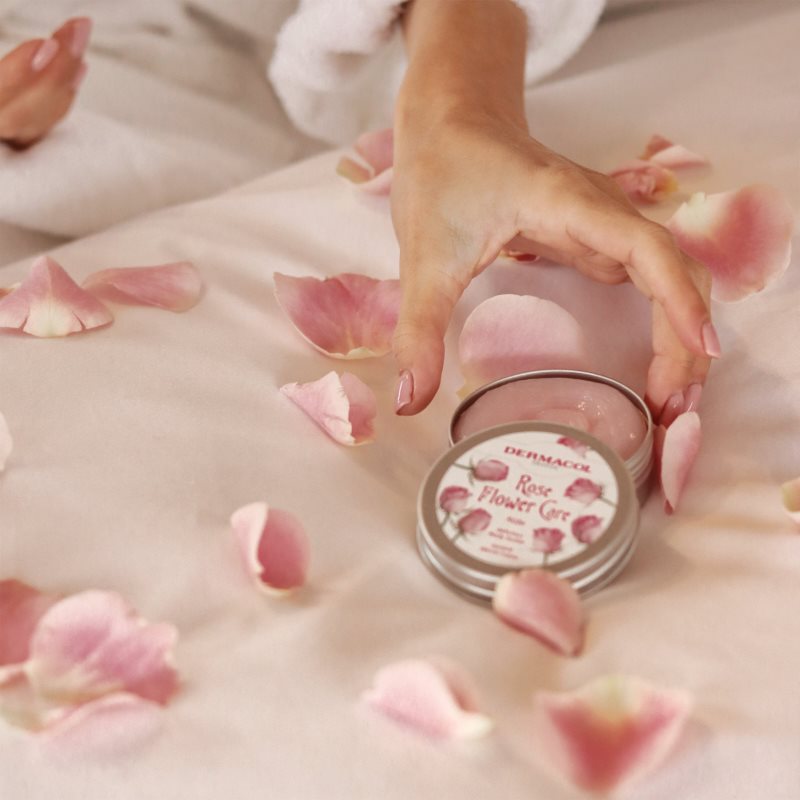 Dermacol Flower Care Rose Beurre Corporel Nourrissant Arôme Rose 75 Ml