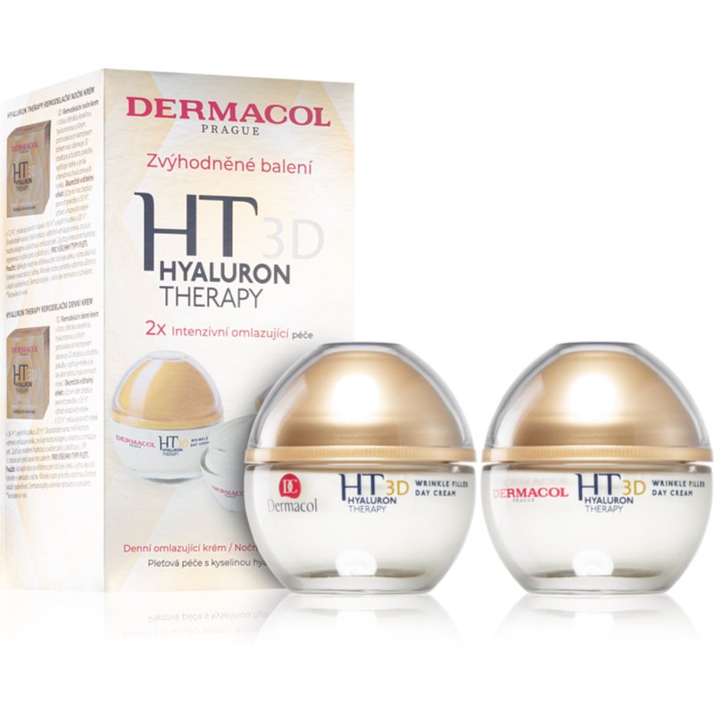 Dermacol - 3D Hyaluron Therapy - Remodelačný denný a nočný krém - duopack - 50 ml + 50 ml