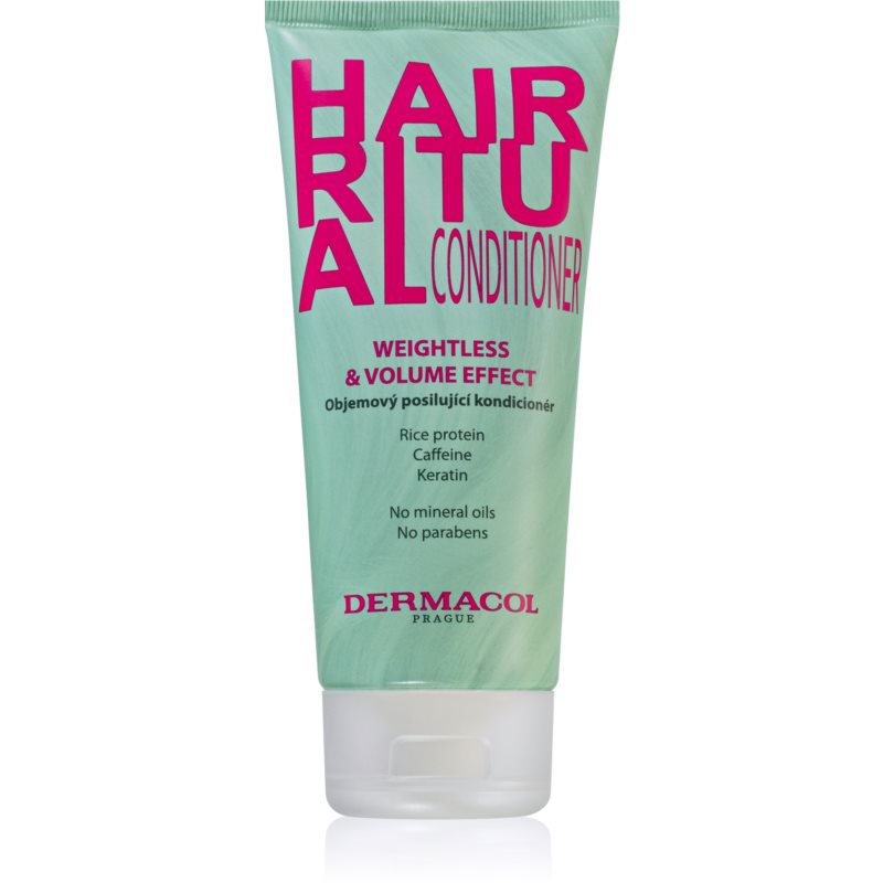 Dermacol Hair Ritual зміцнюючий кондиціонер для об’єму волосся 200 мл