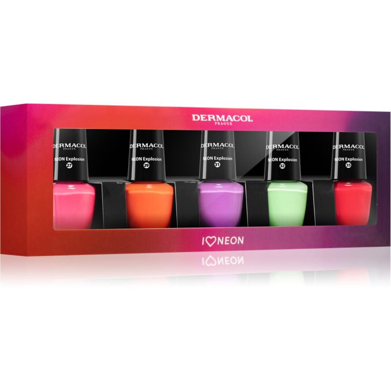 

Dermacol Neon набір лаків для нігтів