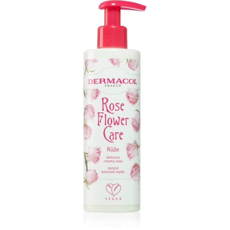 Dermacol Flower Care Rose крем-мило для рук 250 мл
