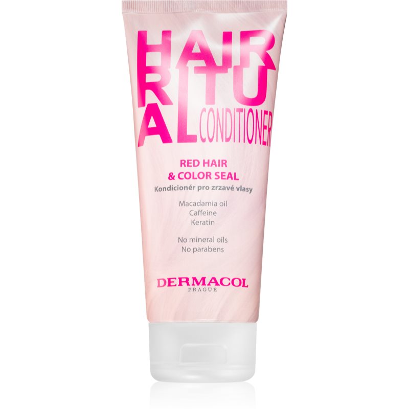 Dermacol Hair Ritual Regenerating Conditioner For Red Hair Shades 200 Ml