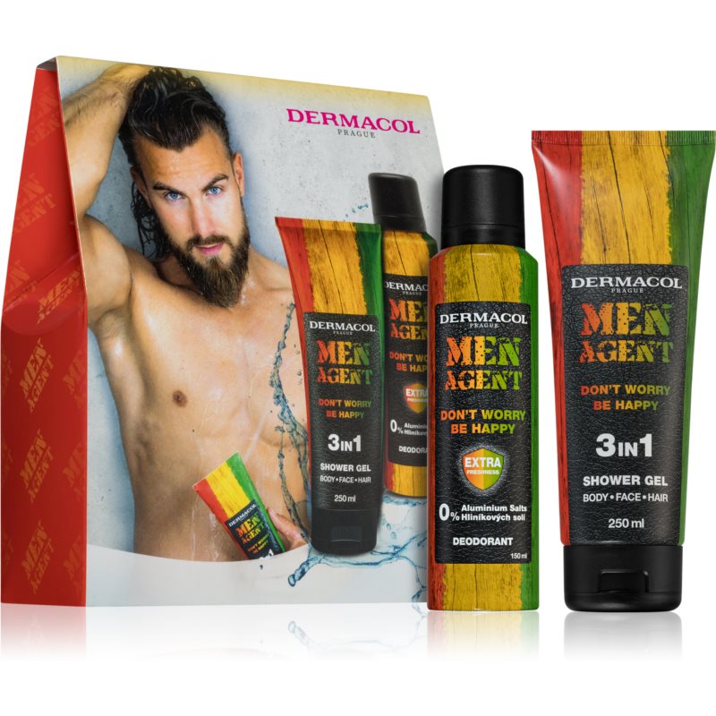 Dermacol Men Agent Don't Worry Be Happy Gift Set (for Body) for Men
