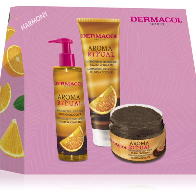 

Dermacol Aroma Ritual Belgian Chocolate подарунковий набір (для тіла)