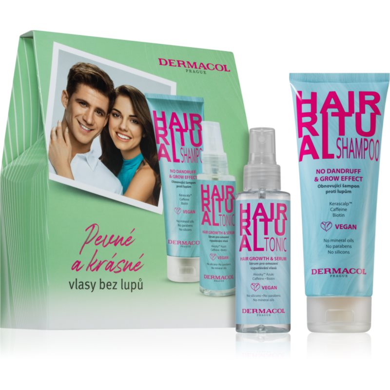 Dermacol Hair Ritual gift set for hair growth stimulation unisex