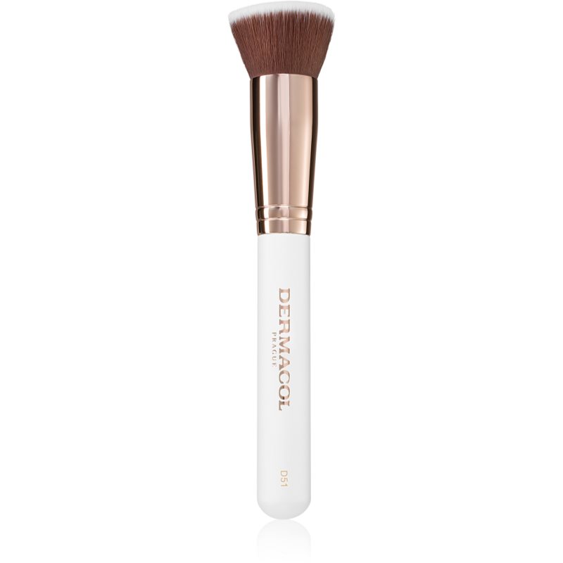 Dermacol Accessories Master Brush By PetraLovelyHair Liquid Foundation Brush D51 Rose Gold 1 Pc