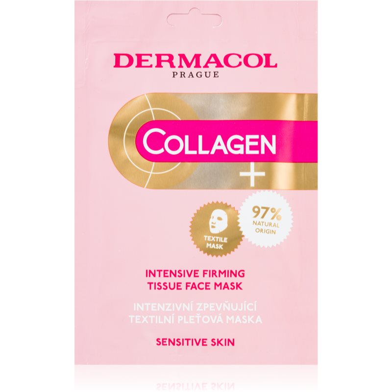 Dermacol Collagen + тканинна маска для обличчя зі зміцнюючим ефектом 1 кс