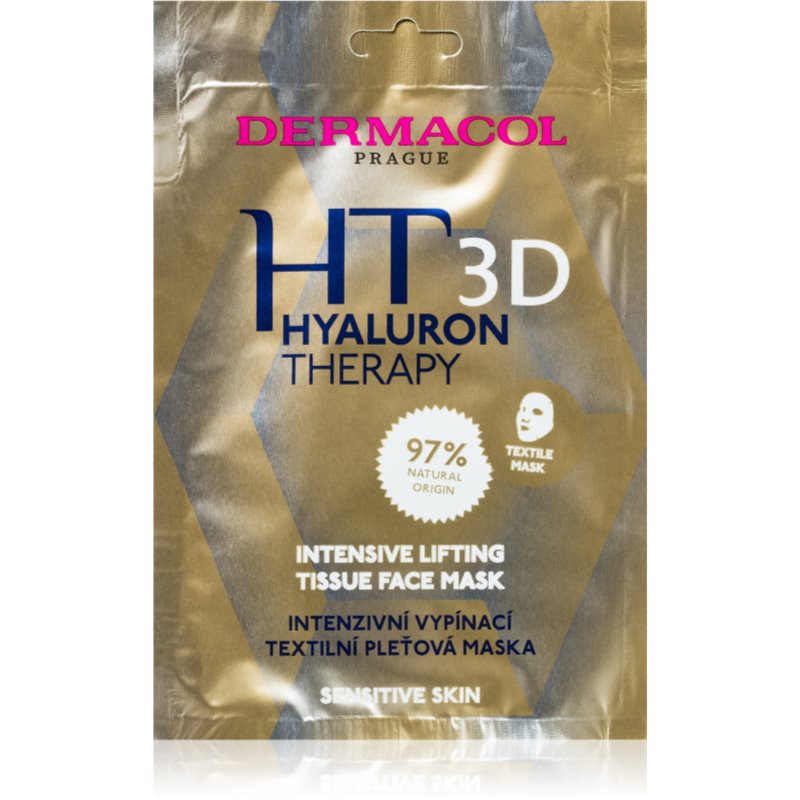 Dermacol Hyaluron Therapy 3D liftingová plátýnková maska pro vypnutí pokožky 1 ks