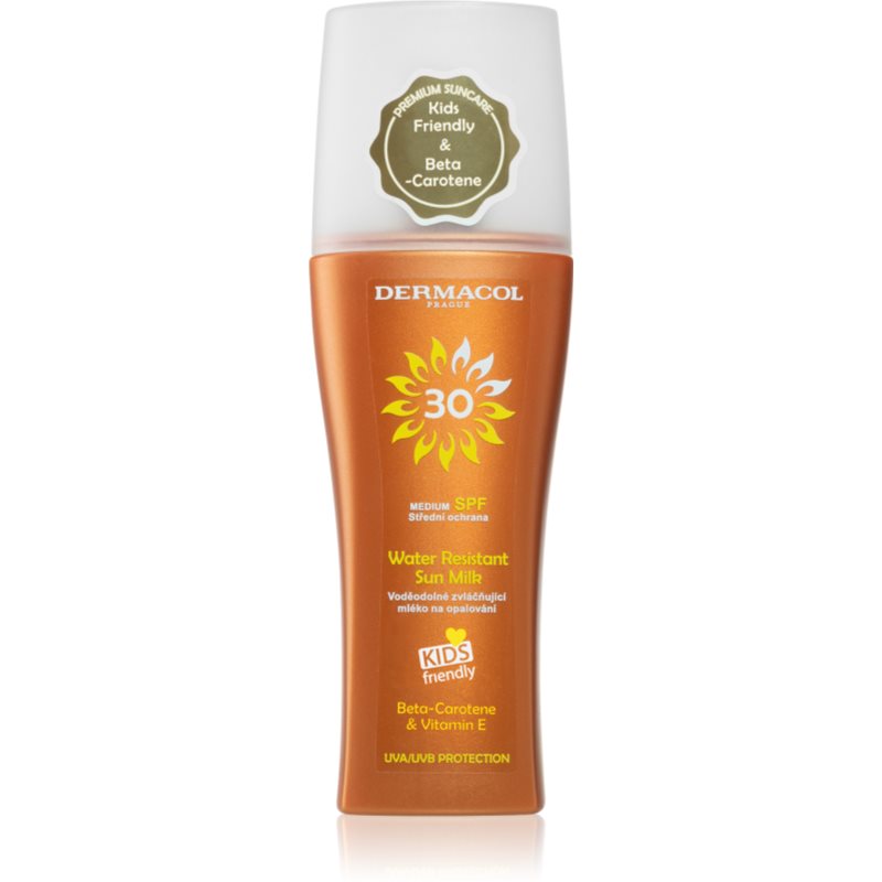 Dermacol Sun Water Resistant wasserfeste Sonnenmilch SPF 30 im Spray 200 ml