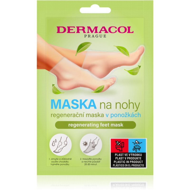 Dermacol Feet Mask moisturiser socks with regenerative effect 1 pc
