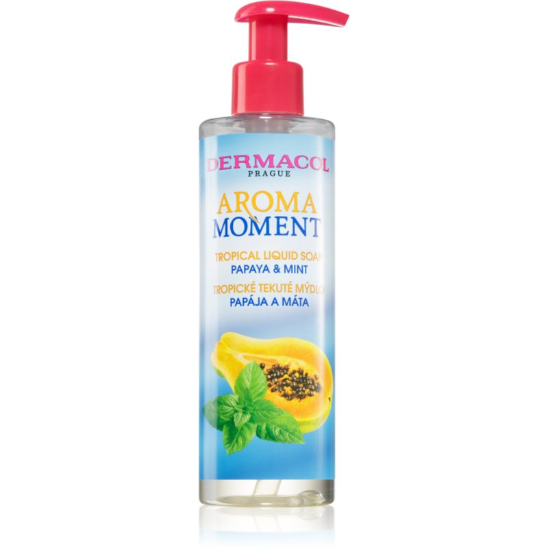 E-shop Dermacol Aroma Moment Papaya & Mint tekuté mýdlo na ruce 250 ml