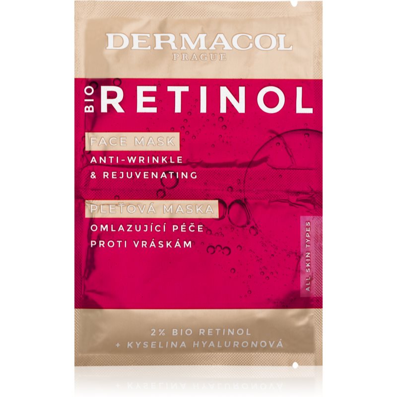 Dermacol Bio Retinol Creme-Maske gegen Falten 16 ml