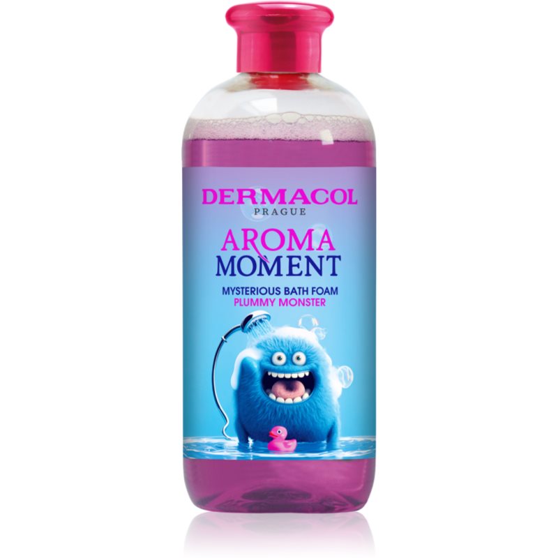 Dermacol Aroma Moment Plummy Monster Badschaum für Kinder Duft Plum 500 ml