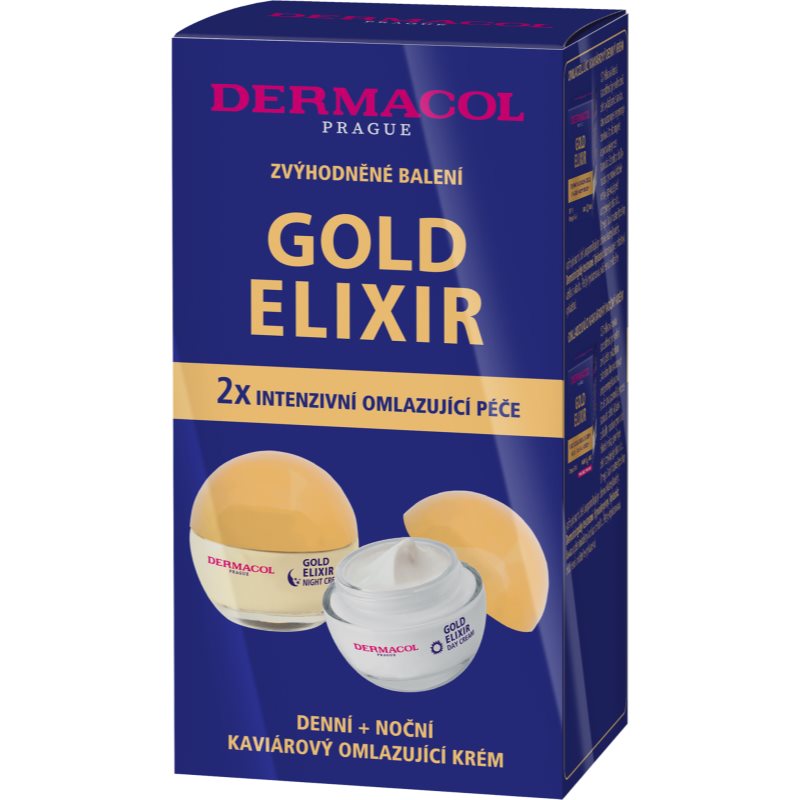 E-shop Dermacol Gold Elixir omlazující krém (duo)