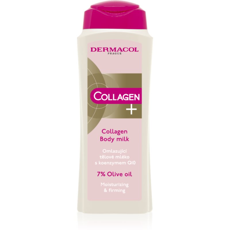 Dermacol Collagen   pomlađujuće mlijeko za tijelo za hidrataciju i zatezanje kože 400 ml