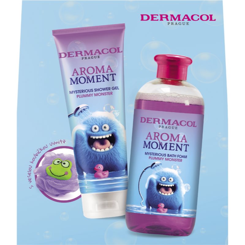 Dermacol Aroma Moment Plummy Monster Presentförpackning för barn Plum unisex