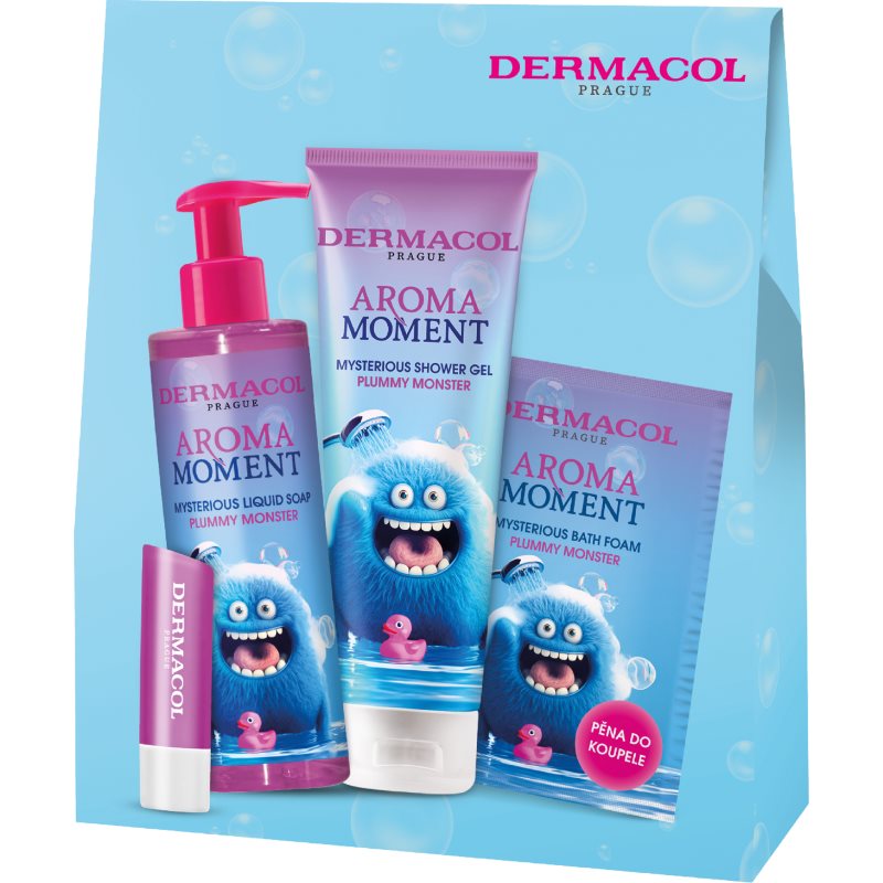 Dermacol Aroma Moment Plummy Monster dárková sada pro děti vůně Plum