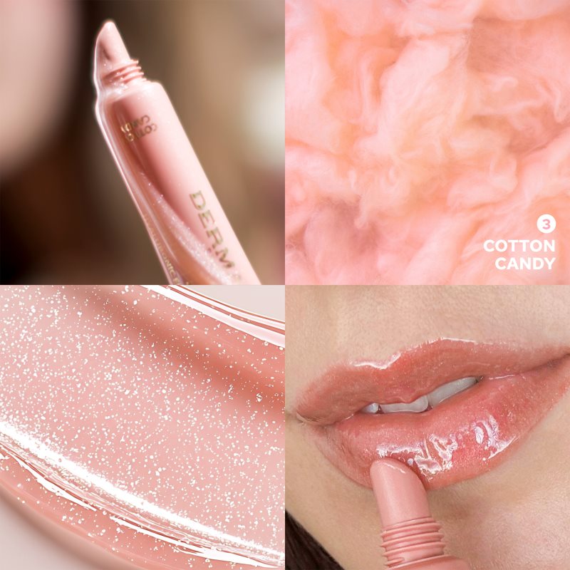 Dermacol Lip Treat hydratační lesk na rty odstín 3 Cotton Candy 10 ml (obrázek 7)